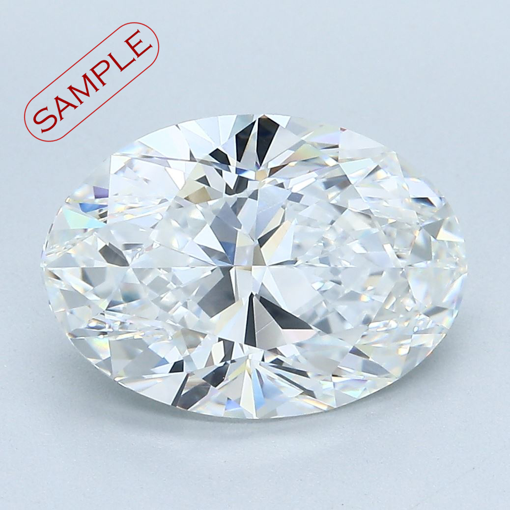 1.1 Ct Oval Earth-Grown Diamond